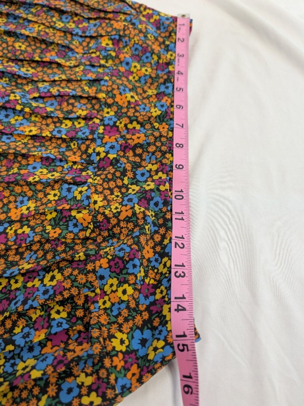 Toad&Co Floral Sunkissed Pleated Active Tennis Skort Pockets Womens Medium M - Picture 10 of 11
